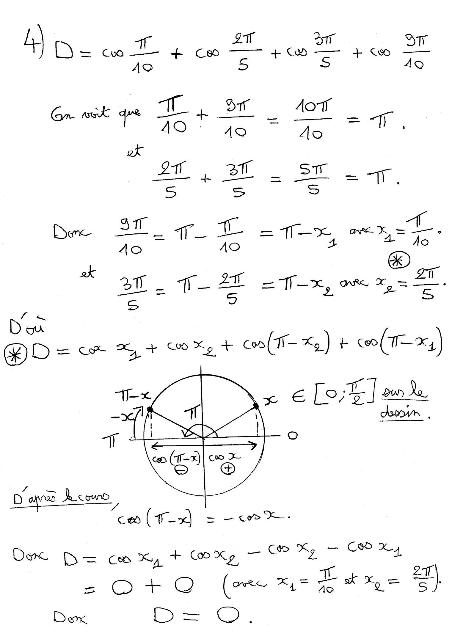 Exercice Math 1ère Stmg Avec Corrigé 2020
